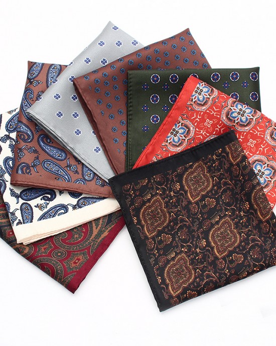 Men's formal business wedding suit pocket squares, patterned chest scarves, handkerchiefs, small party squares, suit accessories in stock. Men's formal business wedding suit pocket squares, patterned chest scarves, handkerchiefs, small party squares, suit accessories in stock.