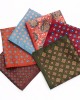 Lei'er pocket squares for men, polyester suit and dress chest scarves, multi-colored geometric handkerchiefs, from the original manufacturer.