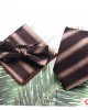 Men's tie sets, three-piece polyester striped tie, bow tie, and square handkerchief sets available Wholesale Suit Accessories Men's tie sets, three-piece polyester striped tie, bow tie, and square handkerchief sets available Wholesale Suit Accessories