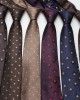 8cm men's business formal professional tie, casual striped geometric plaid pattern, in stock, tie wholesale