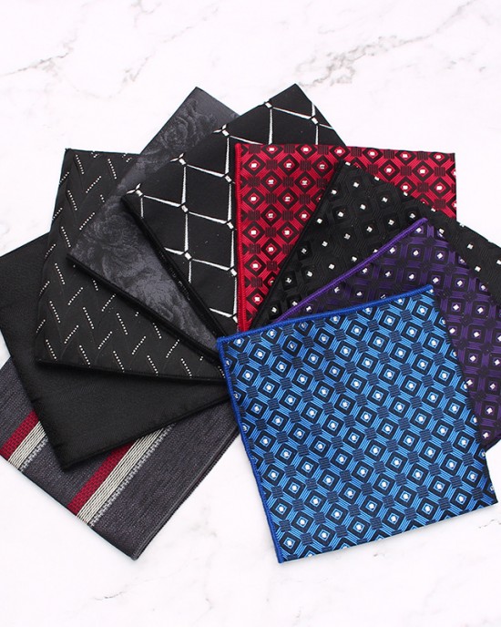 Leier men's business wedding suit pocket squares, patterned chest scarves, and small square handkerchiefs, suit accessories. Leier men's business wedding suit pocket squares, patterned chest scarves, and small square handkerchiefs, suit accessories.