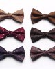New Yarn-Dyed Jacquard Men's Bow Ties, Business Fashion Polyester Silk Groom & Groomsmen Wedding Bow Ties, Wholesale & In Stock New Yarn-Dyed Jacquard Men's Bow Ties, Business Fashion Polyester Silk Groom & Groomsmen Wedding Bow Ties, Wholesale & In Stock