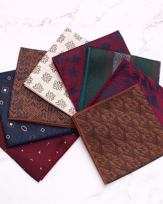 Formal business squares, wedding suit pocket squares, patterned chest scarves, handkerchiefs, small party squares, suit accessories manufacturer Formal business squares, wedding suit pocket squares, patterned chest scarves, handkerchiefs, small party squares, suit accessories manufacturer