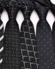 Lei'er spotted men's tie, retro geometric casual fashion tie, yarn-dyed polyester business tie, in stock from the manufacturer. Lei'er spotted men's tie, retro geometric casual fashion tie, yarn-dyed polyester business tie, in stock from the manufacturer.