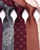 Lei'er coffee-colored ties, men's business stylish cashew flower hand-tied ties, available from manufacturers in multiple colors. Lei'er coffee-colored ties, men's business stylish cashew flower hand-tied ties, available from manufacturers in multiple colors.