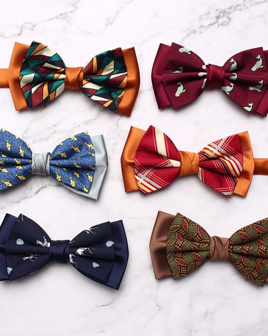 New double-stitched men's bow ties, trendy yarn-dyed jacquard suit accessories, and vintage bow ties, available for wholesale New double-stitched men's bow ties, trendy yarn-dyed jacquard suit accessories, and vintage bow ties, available for wholesale