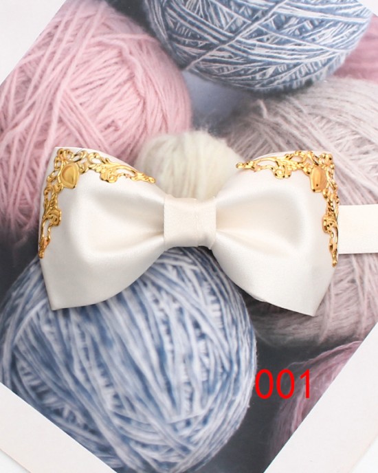 Leier men's stylish bow ties, trendy shirts, suits, banquets, and wedding accessories, including bow ties with gold embellishments. Leier men's stylish bow ties, trendy shirts, suits, banquets, and wedding accessories, including bow ties with gold embellishments.