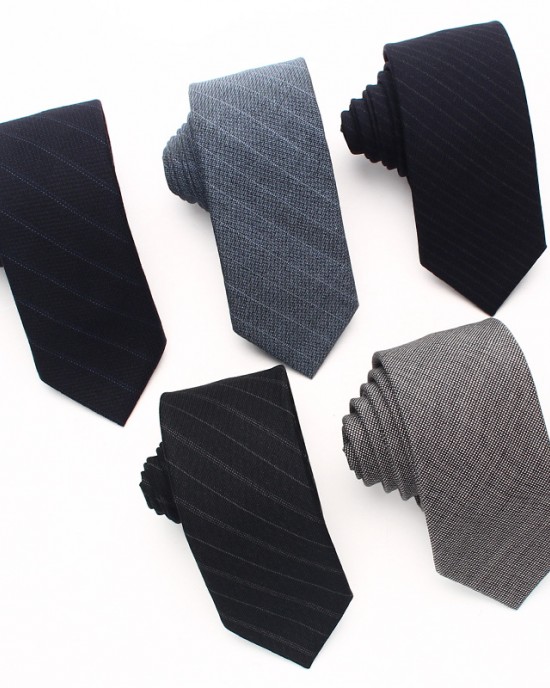 Lei'er business striped wool jacquard tie, 5.5cm men's tie, groom's and groomsmen's suit tie, in stock. Lei'er business striped wool jacquard tie, 5.5cm men's tie, groom's and groomsmen's suit tie, in stock.