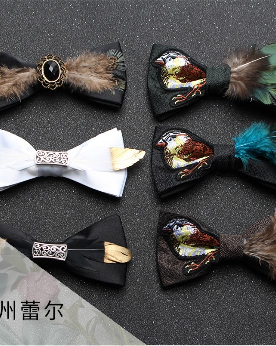 White men's bow ties, groomsmen wedding, black business bow ties, personalized diamond-studded, pearl-feathered bow ties. White men's bow ties, groomsmen wedding, black business bow ties, personalized diamond-studded, pearl-feathered bow ties.